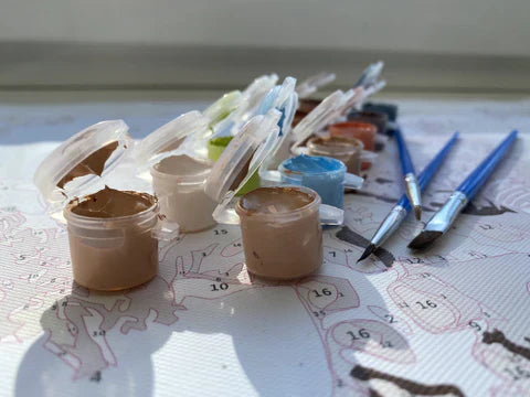 How to make paint by numbers look better?