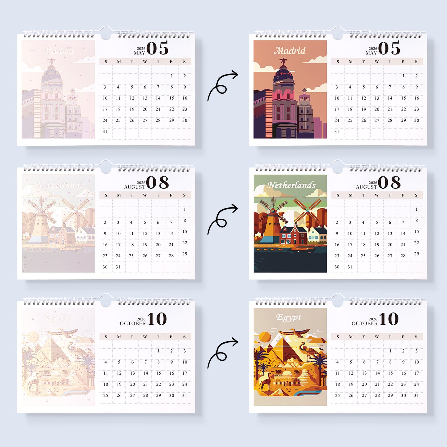 National Thematic Series - Calendar