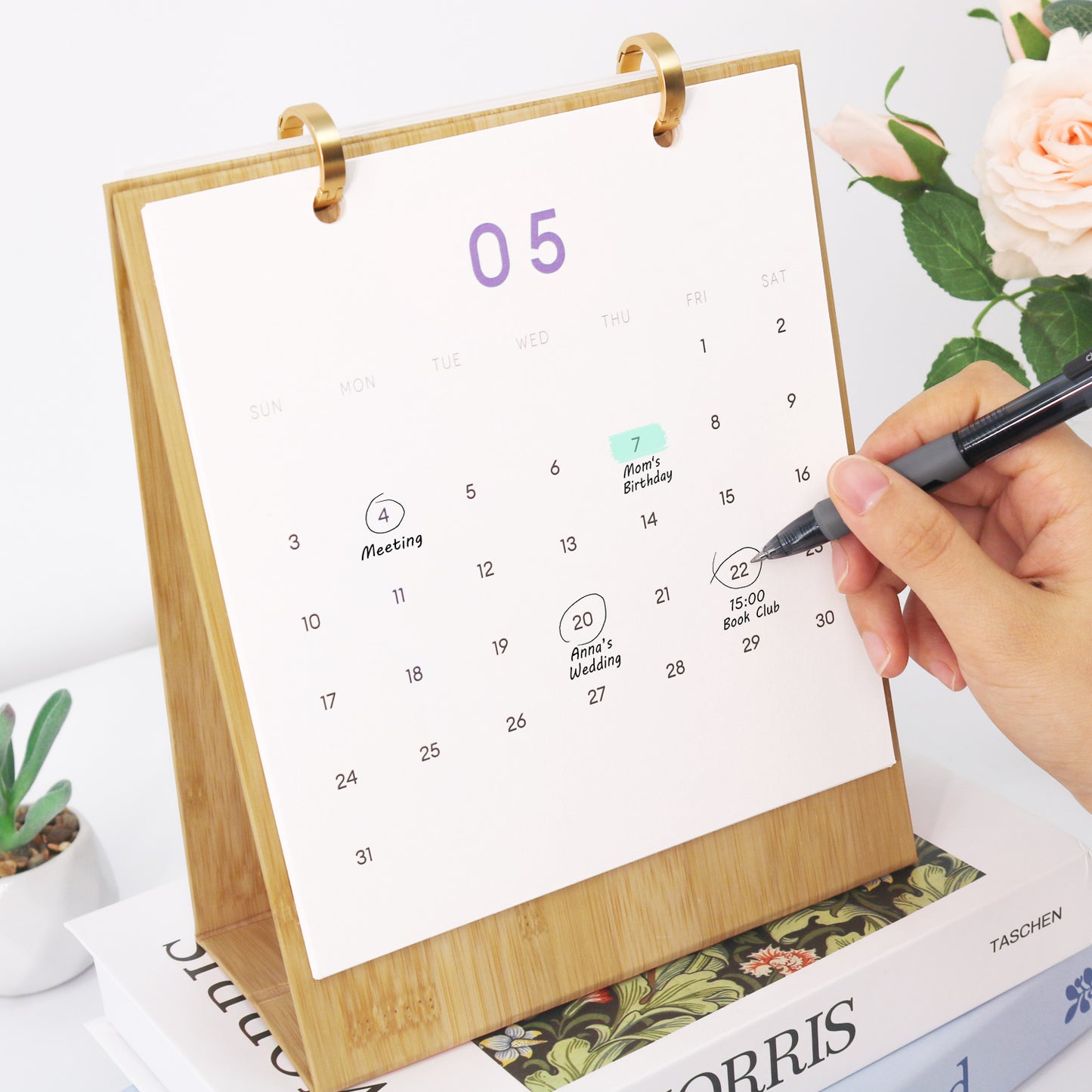 Flower Series-Calendar