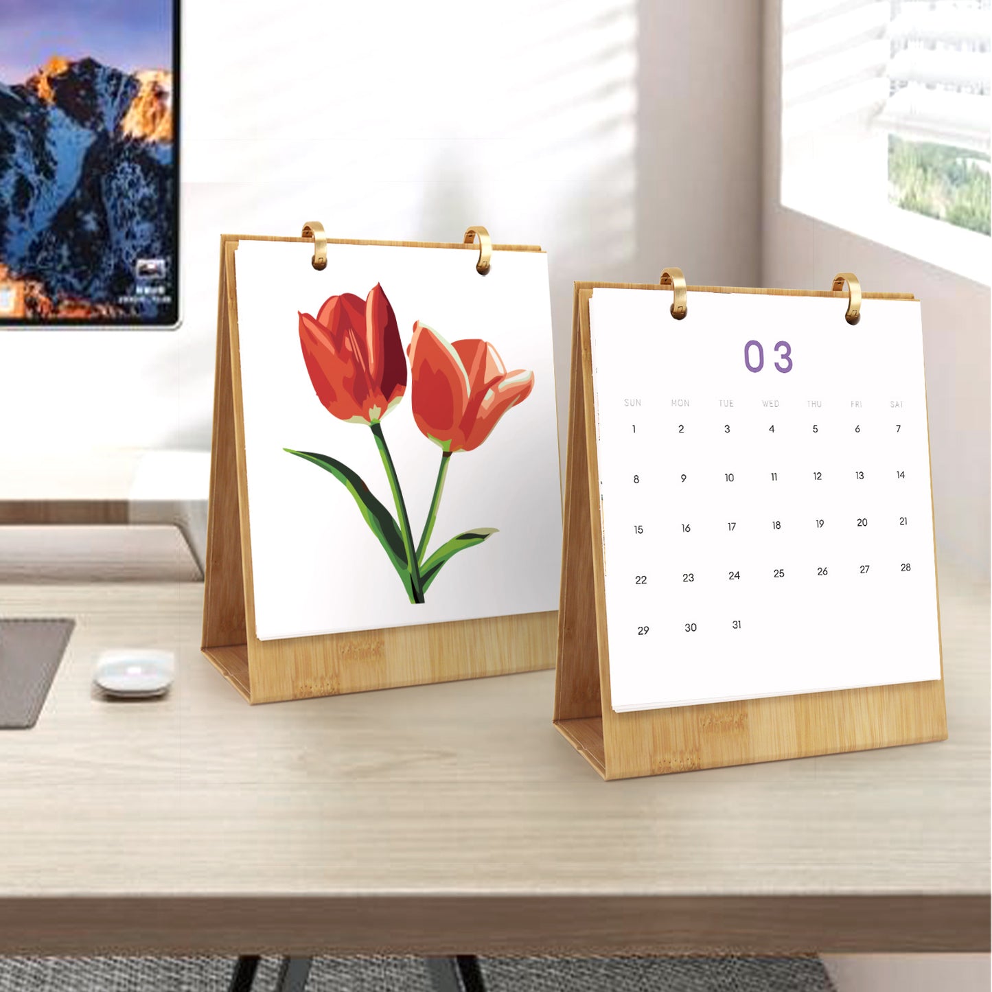 Flower Series-Calendar