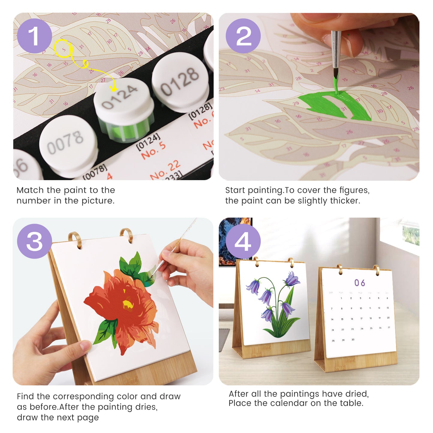 Flower Series-Calendar