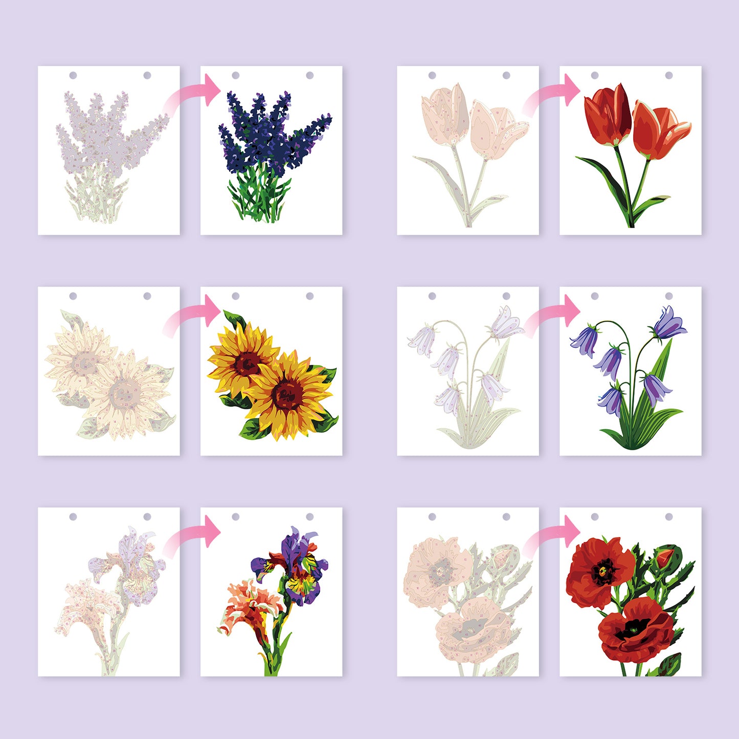 Flower Series-Calendar