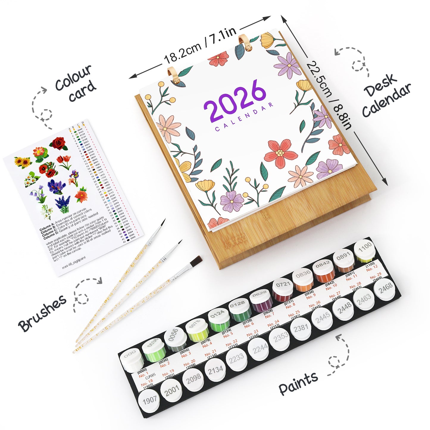 Flower Series-Calendar