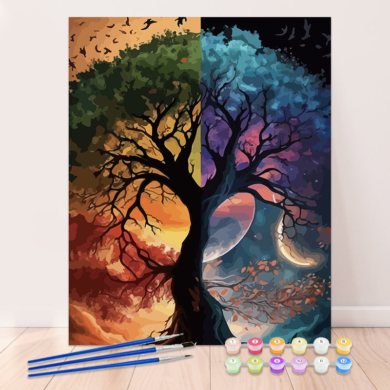 Day and Night Tree