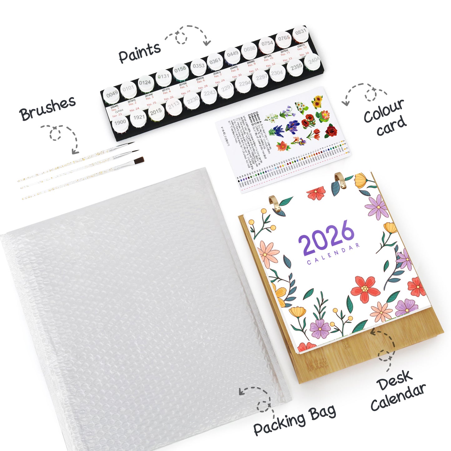 Flower Series-Calendar