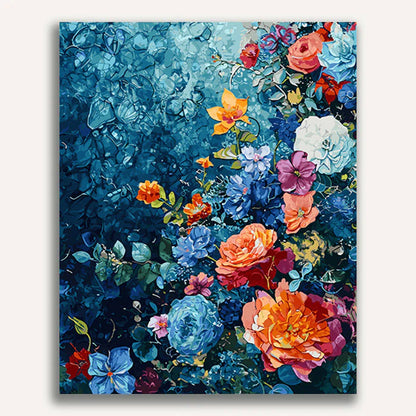 Collection of Flowers Paint by Numbers