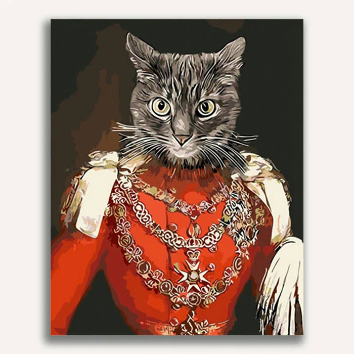 Sir Cat Paint by Numbers