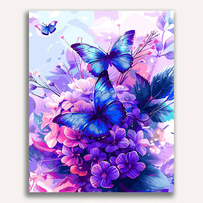 Butterfly Paint by Numbers