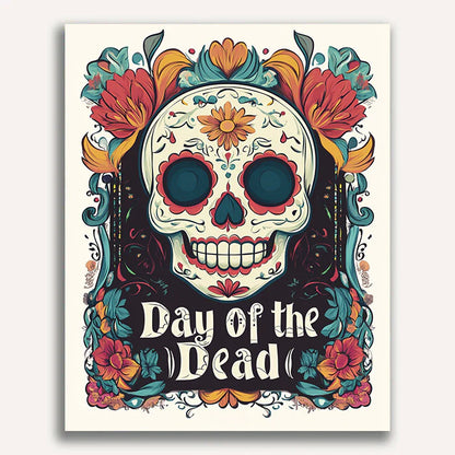 Day of the Dead Series Paint by Numbers #26