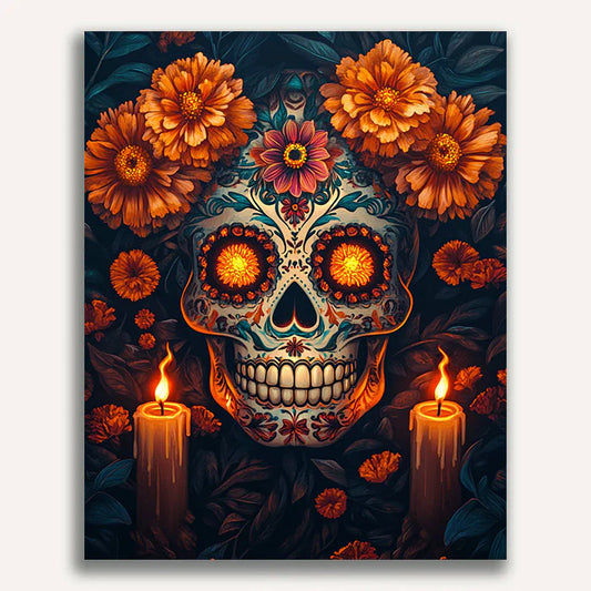 Day of the Dead Paint by Numbers#05