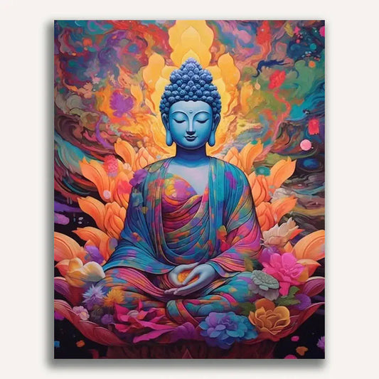 Color Buddha Paint by Numbers