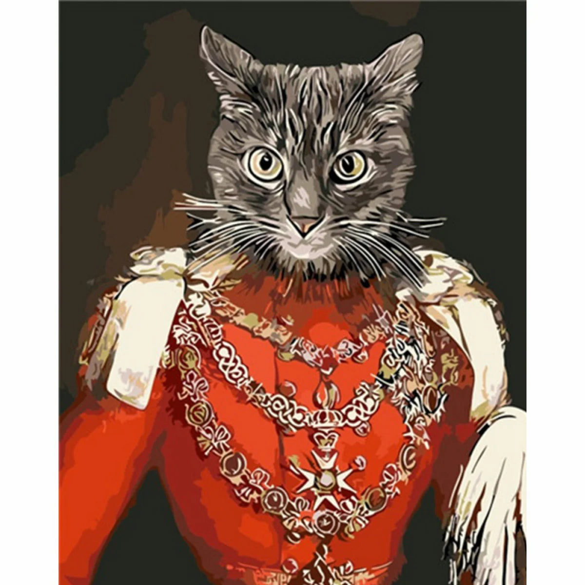 Sir Cat Paint by Numbers