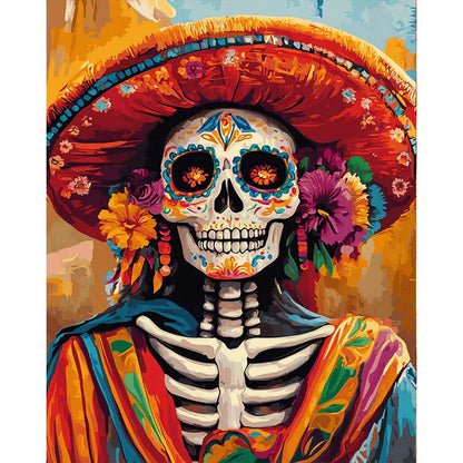 Day of the Dead Paint by Numbers#03