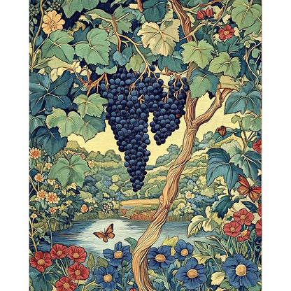 Grape vine Painting Paint by Numbers