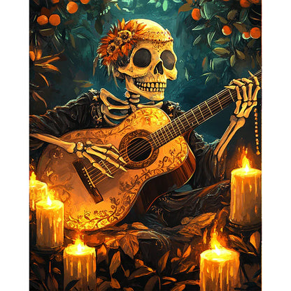 Day of the Dead Paint by Numbers#14