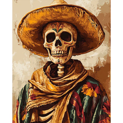 Day of the Dead Paint by Numbers#11