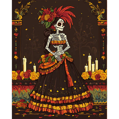 Day of the Dead Paint by Numbers#07