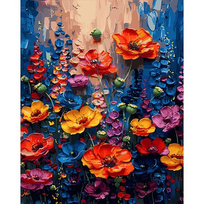 Flores de colores: pintura por números n.° 20 