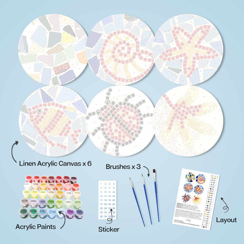 Pint by Numbers Placemats #3