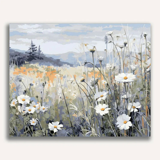 Whispering Wildflowers Paint by Numbers