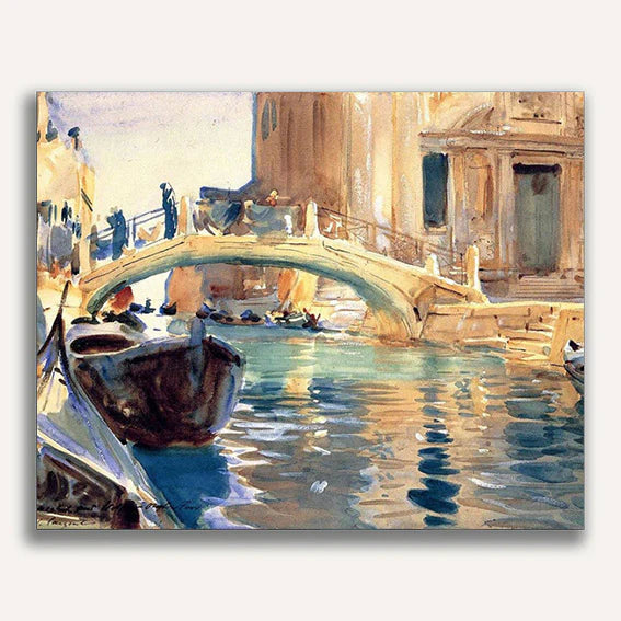 Venice Water City Paint By Numbers