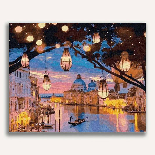 Venice Nights Paint by Numbers