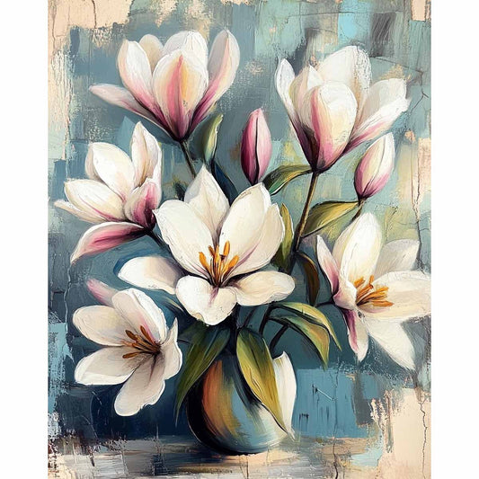 Serene Lilies Paint by Numbers