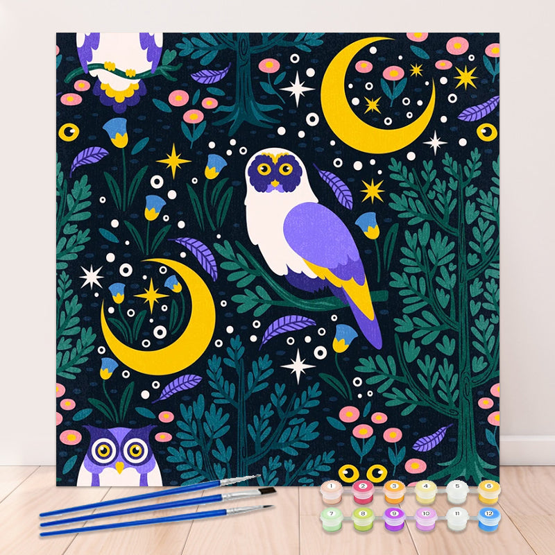 Owls Under the Stars