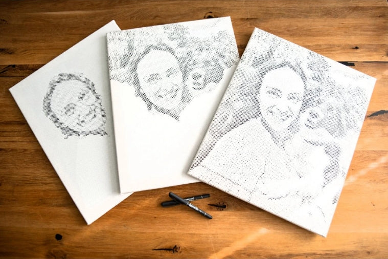 Recreate Your Photo with Dots