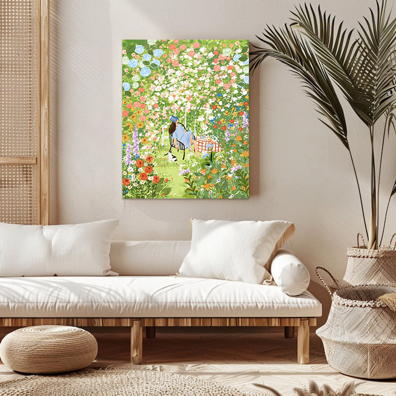 "Ciudad colorida" Pintura por números n.° 1 