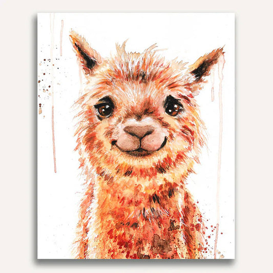 Alpaca Paint by Numbers