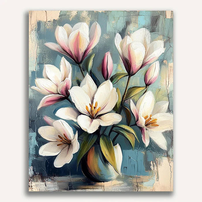 Serene Lilies Paint by Numbers