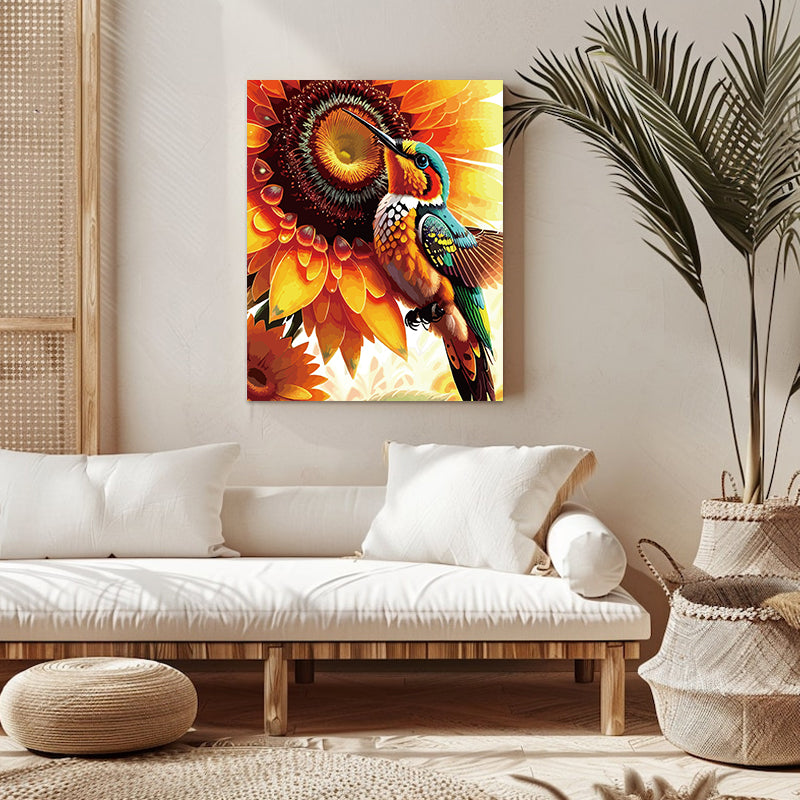 "Ciudad colorida" Pintura por números n.° 1 