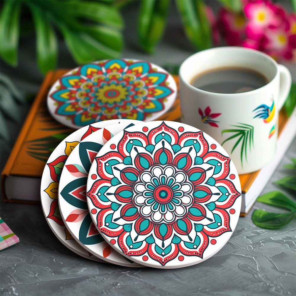 Paint by Numbers Coasters #3