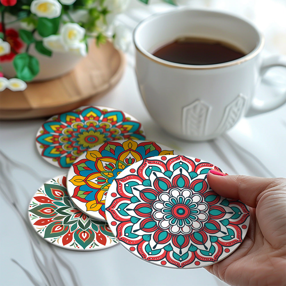 Paint by Numbers Coasters #3