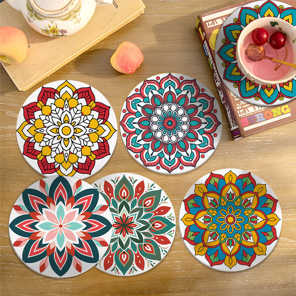 Paint by Numbers Coasters #3