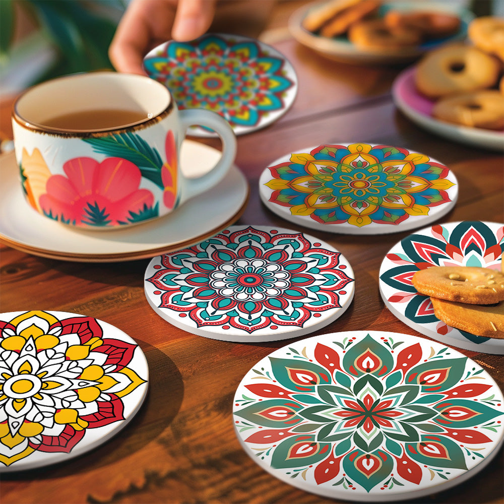 Paint by Numbers Coasters #3