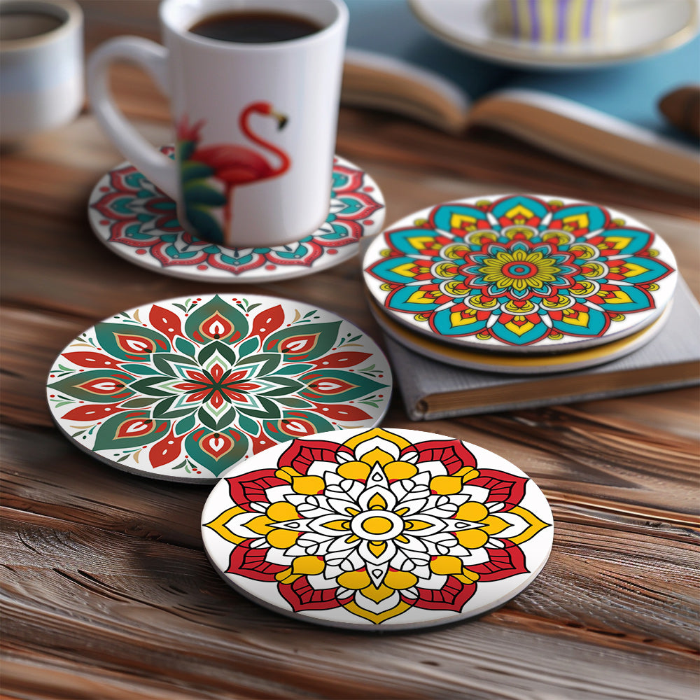 Paint by Numbers Coasters #3