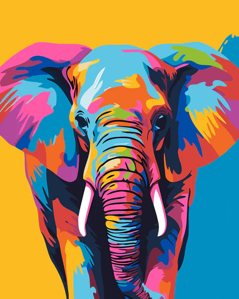abstract elephant