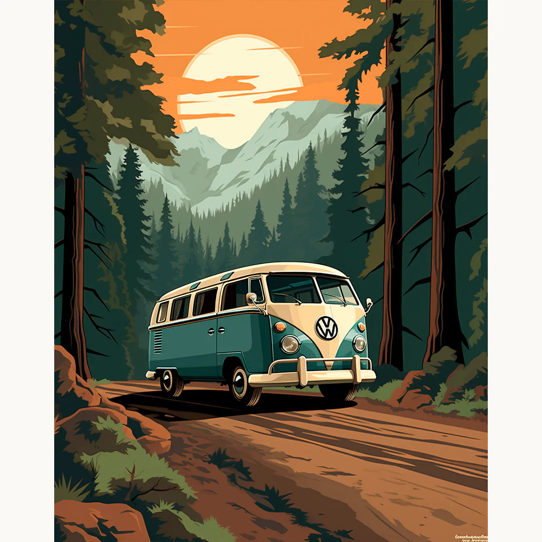 Camping Trip Paint by Numbers