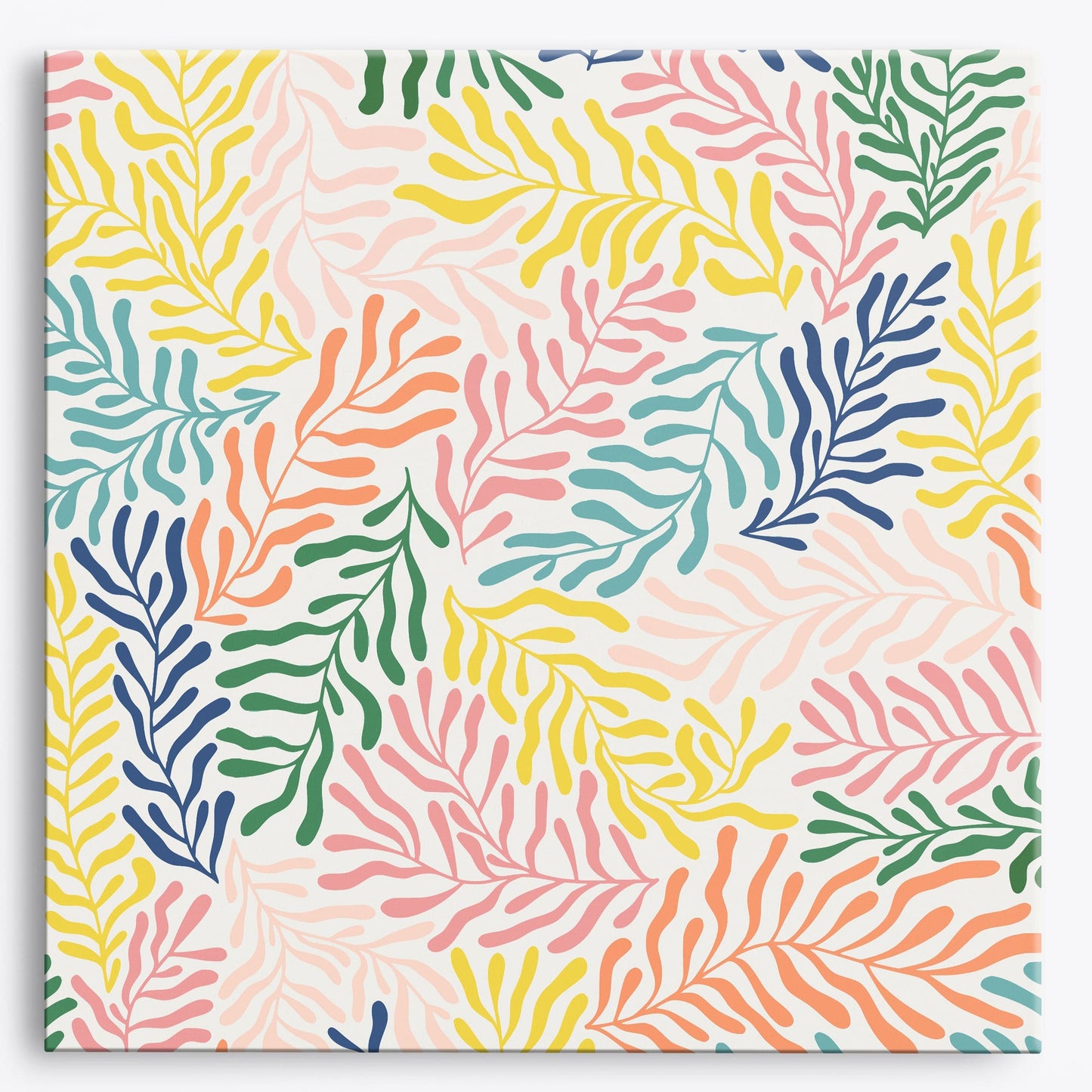 Tropical Whimsy Mini Paint by Numbers (8"x8" / 20x20cm）