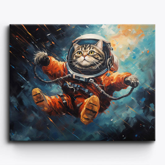 Catstronaut Paint by Numbers