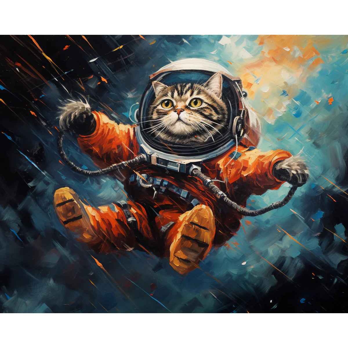 Catstronaut Paint by Numbers