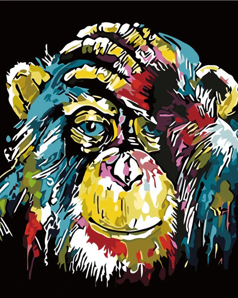 colorful monkey