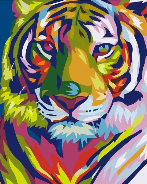 colorful tiger