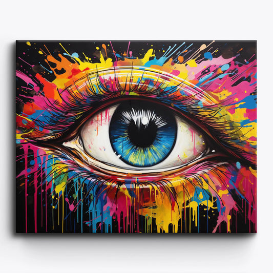 Eye Window Paint by Numbers