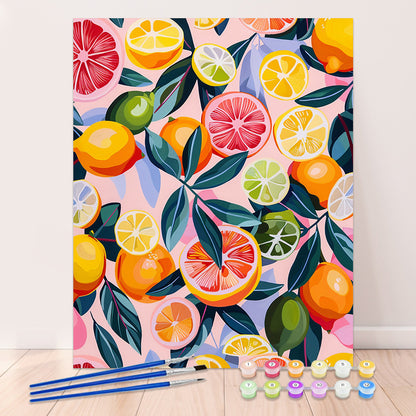 "Colorful Fruit" Paint By Numbers #8