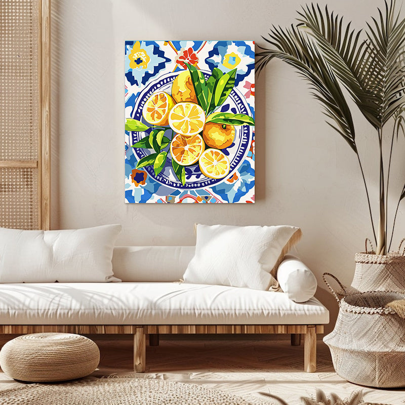 "Colorful Fruit" Paint By Numbers #10