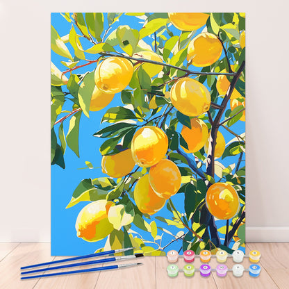 Pintura por números "Frutas de colores" n.° 20 