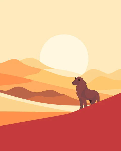 lone lion
